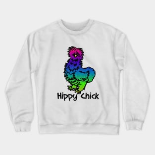 Tie dye Hippy Chick Crewneck Sweatshirt